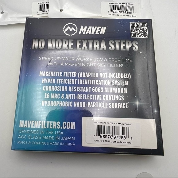 Maven Night Sky Lens + Magnetic Ring + Cap - Picture 5 of 9